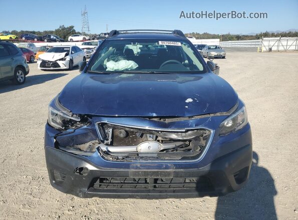 4S4BTAAC8L3253807 2020 SUBARU OUTBACK Blue Widok z przodu