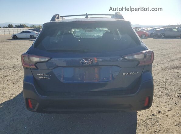 4S4BTAAC8L3253807 2020 SUBARU OUTBACK Blue Widok z tyłu