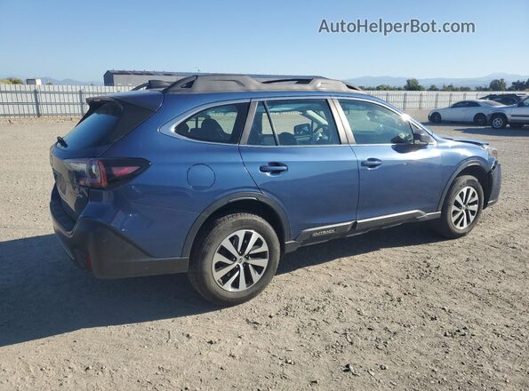 4S4BTAAC8L3253807 2020 SUBARU OUTBACK Blue Tył prawy