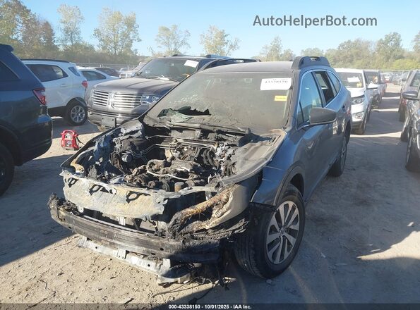 4S4BTAAC9L3229175 2020 SUBARU OUTBACK Gray წინა ხედი