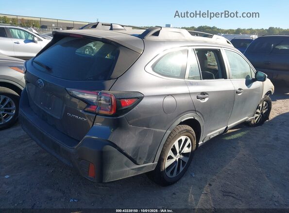 4S4BTAAC9L3229175 2020 SUBARU OUTBACK Gray უკანა მარჯვენა