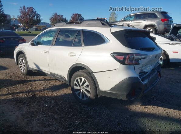 4S4BTACC2L3104807 2020 SUBARU OUTBACK White უკანა მარცხენა