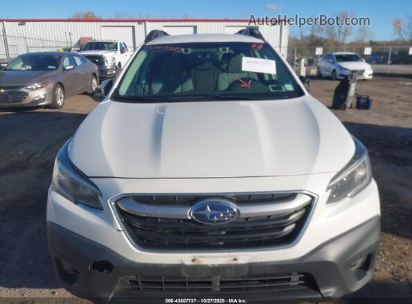 4S4BTACC2L3104807 2020 SUBARU OUTBACK White ხელსაწყოთა პანელის ხედი
