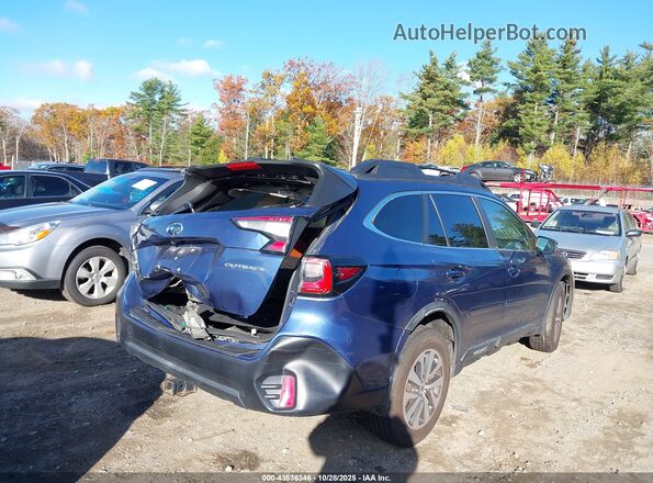 4S4BTACC2L3105374 2020 SUBARU OUTBACK Blue Trasero derecho