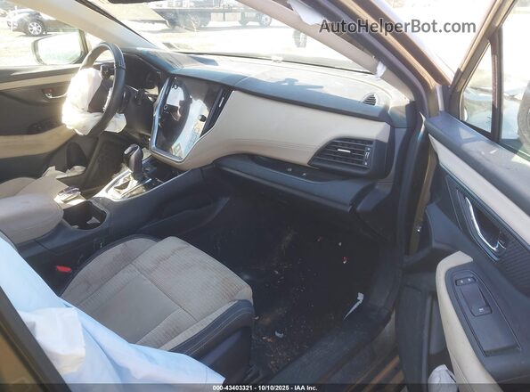 4S4BTACC3L3199751 2020 SUBARU OUTBACK Green Front interior view
