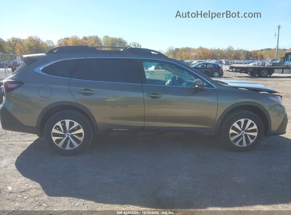 4S4BTACC3L3199751 2020 SUBARU OUTBACK Green Rear interior view