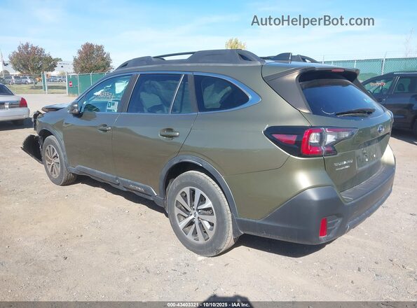 4S4BTACC3L3199751 2020 SUBARU OUTBACK Green Rear left