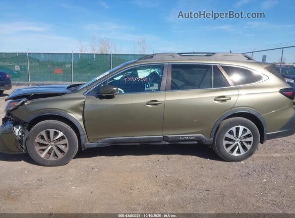 4S4BTACC3L3199751 2020 SUBARU OUTBACK Green 360 interior view