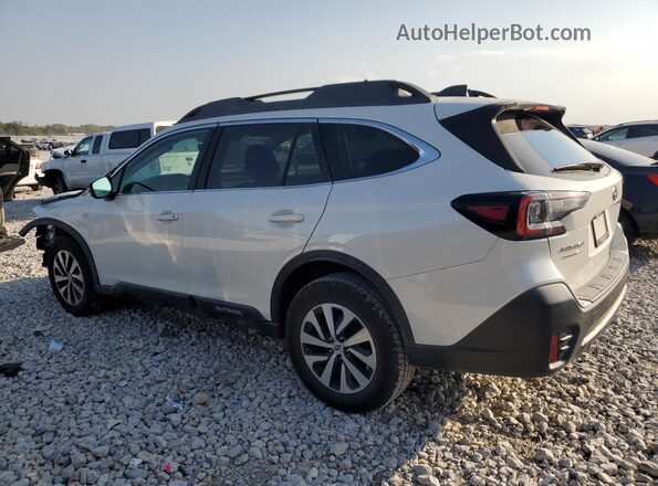 4S4BTACC3L3207248 2020 SUBARU OUTBACK Белый Задняя левая четверть
