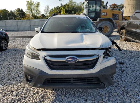 4S4BTACC3L3207248 2020 SUBARU OUTBACK Белый Вид спереди