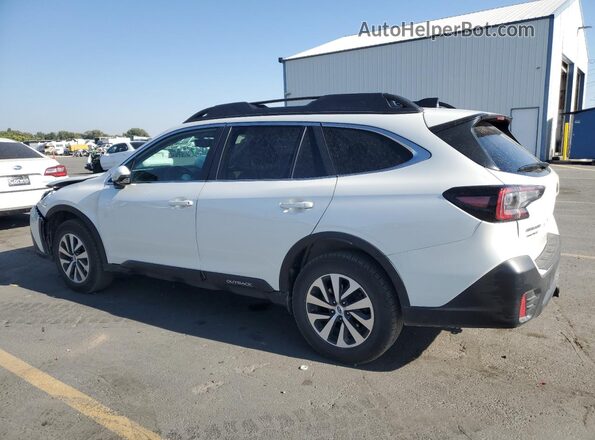 4S4BTACC3L3259138 2020 SUBARU OUTBACK White Հետևի ձախ
