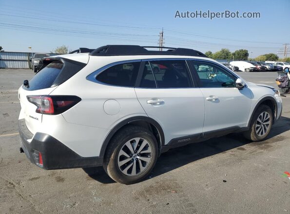 4S4BTACC3L3259138 2020 SUBARU OUTBACK White Հետևի աջ