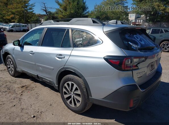 4S4BTACC9L3249018 2020 SUBARU OUTBACK Silver Trasero izquierdo