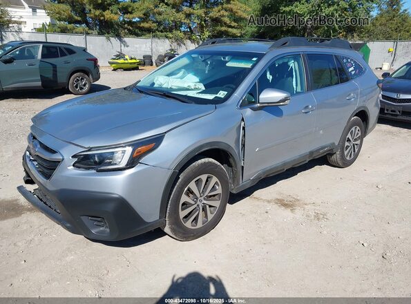 4S4BTACC9L3249018 2020 SUBARU OUTBACK Silver Vista tres cuartos delantera izquierda
