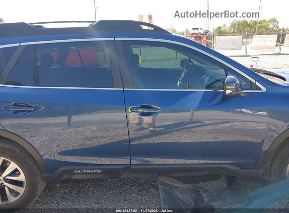 4S4BTADC3N3227615 2022 SUBARU OUTBACK Синий Панорамный вид салона 360°