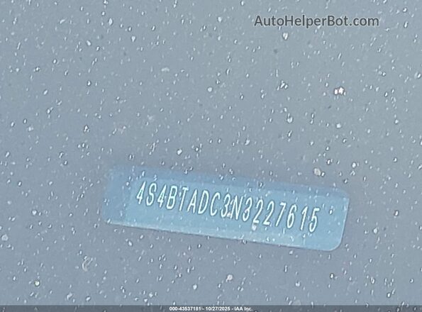 4S4BTADC3N3227615 2022 SUBARU OUTBACK Синий Вид подкапотного пространства