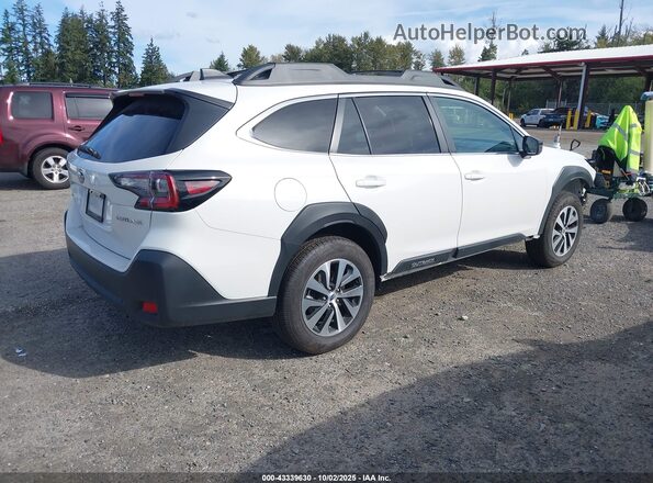 4S4BTADC6S3166191 2025 SUBARU OUTBACK White Tył prawy