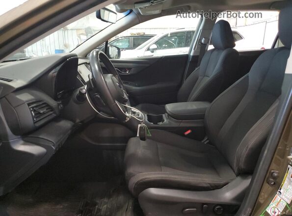 4S4BTAEC0L3211240 2020 SUBARU OUTBACK Green Front interior view