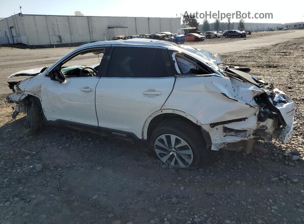 4S4BTAEC2L3163398 2020 SUBARU OUTBACK Белый Задняя левая четверть