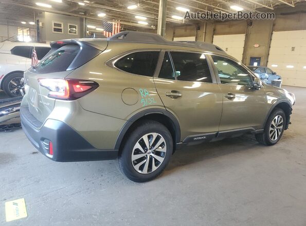 4S4BTAEC3L3262358 2020 SUBARU OUTBACK Green Հետևի աջ