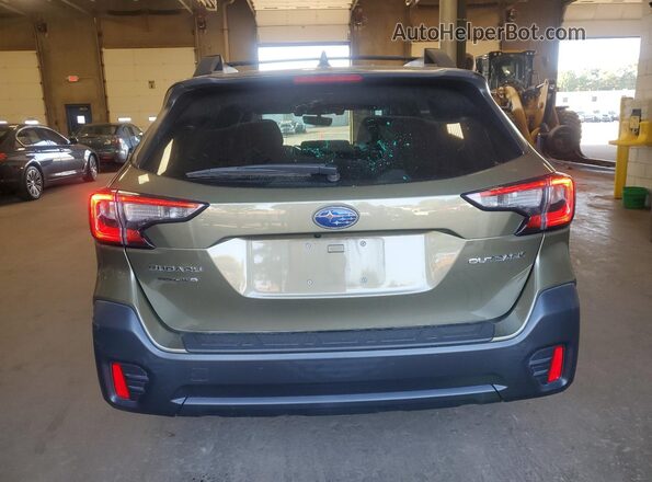 4S4BTAEC3L3262358 2020 SUBARU OUTBACK Green Հետևի տեսք