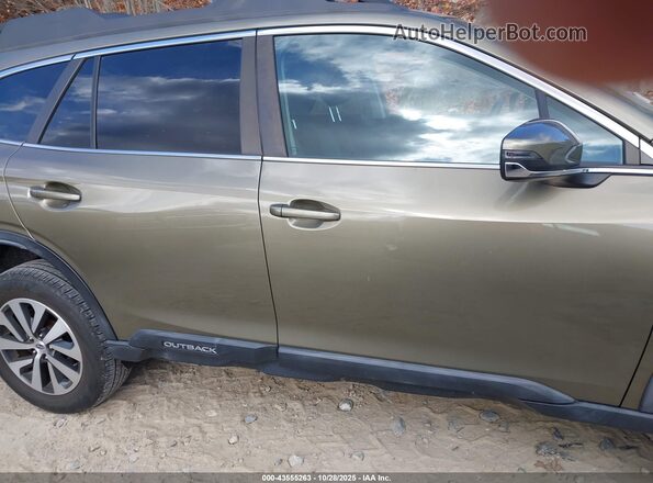 4S4BTAEC7L3150808 2020 SUBARU OUTBACK Green Widok zestawu wskaźników