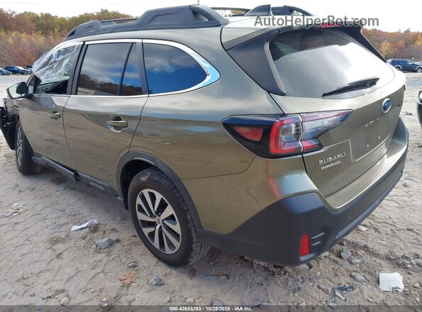 4S4BTAEC7L3150808 2020 SUBARU OUTBACK Green Tył lewy