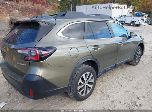 4S4BTAEC7L3150808 2020 SUBARU OUTBACK Green Tył prawy
