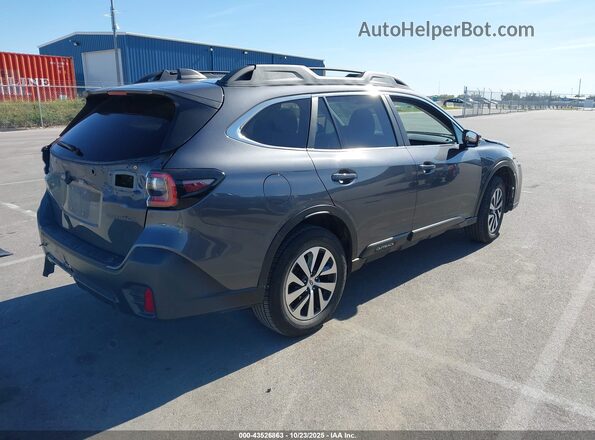 4S4BTAFC4M3177531 2021 SUBARU OUTBACK Серый Задняя правая четверть
