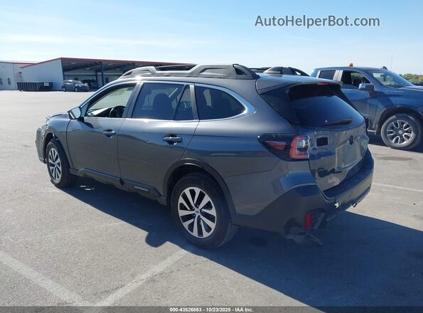 4S4BTAFC4M3177531 2021 SUBARU OUTBACK Серый Задняя левая четверть