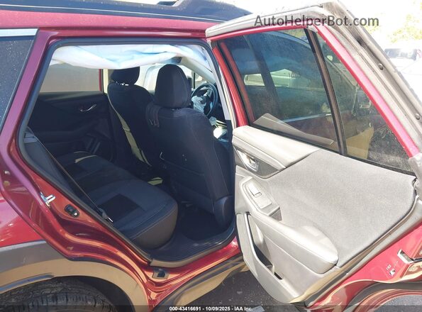 4S4BTAFC5R3102294 2024 SUBARU OUTBACK Red Widok naklejki z numerem VIN