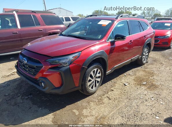 4S4BTAFC5R3102294 2024 SUBARU OUTBACK Red Przód lewy
