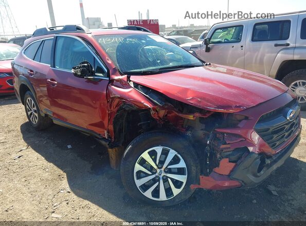 4S4BTAFC5R3102294 2024 SUBARU OUTBACK Red Widok z przodu