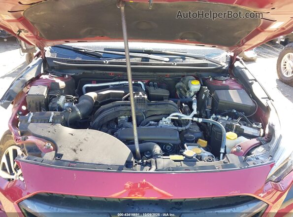 4S4BTAFC5R3102294 2024 SUBARU OUTBACK Red Widok z tyłu