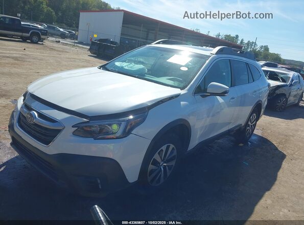 4S4BTAFC7N3120810 2022 SUBARU OUTBACK Белый Передняя левая четверть