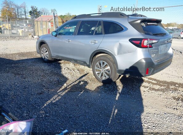 4S4BTAFC9N3216082 2022 SUBARU OUTBACK Серебряный Задняя левая четверть