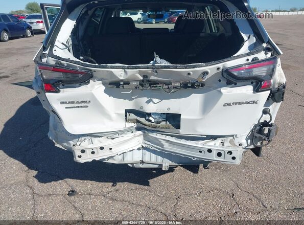 4S4BTALC0L3116485 2020 SUBARU OUTBACK White Widok z przodu
