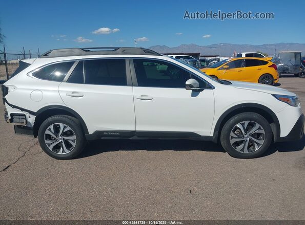 4S4BTALC0L3116485 2020 SUBARU OUTBACK White Widok wnętrza 360 stopni