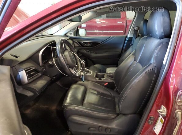 4S4BTALC1L3224064 2020 SUBARU OUTBACK Red Вид салону спереду
