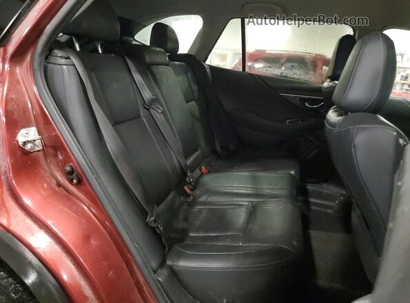 4S4BTALC1L3224064 2020 SUBARU OUTBACK Red Вид задньої частини салону