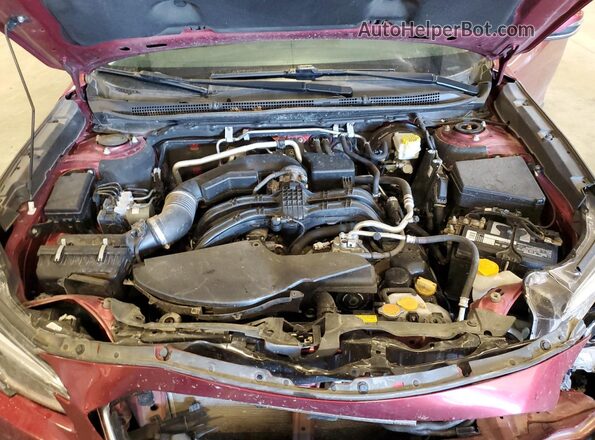 4S4BTALC1L3224064 2020 SUBARU OUTBACK Red Вид підкапотного простору