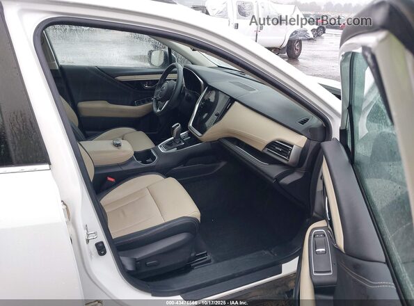 4S4BTALC5L3194776 2020 SUBARU OUTBACK White Вид салону спереду