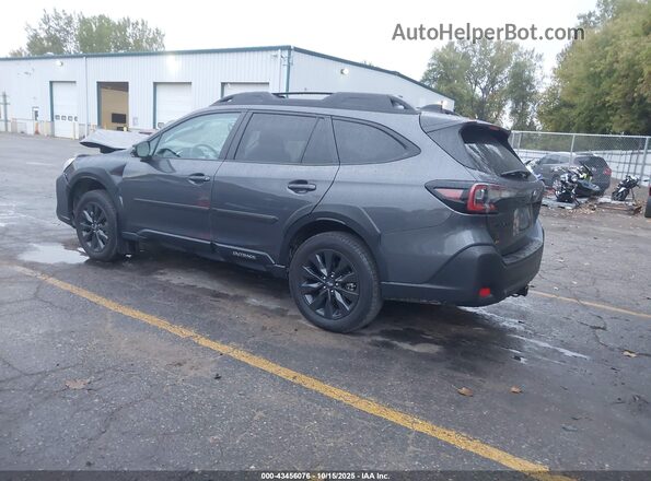 4S4BTALC5R3215571 2024 SUBARU OUTBACK Gray Rear left