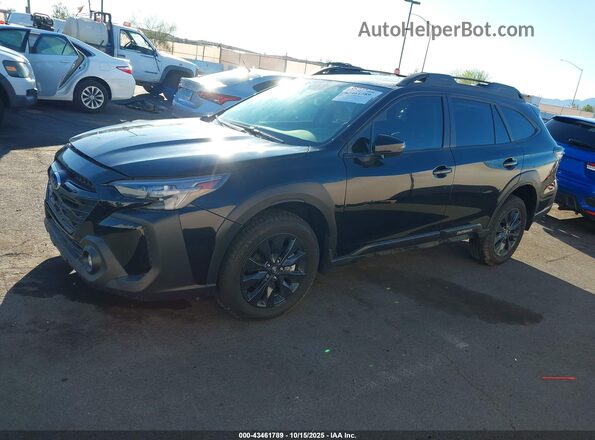 4S4BTALC6S3125027 2025 SUBARU OUTBACK Black Vista interior trasera