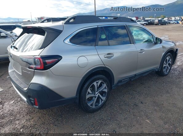 4S4BTALC7L3240401 2020 SUBARU OUTBACK Silver Задня права чверть