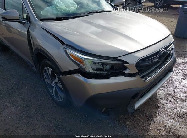 4S4BTALC7L3240401 2020 SUBARU OUTBACK Silver Вид спереду