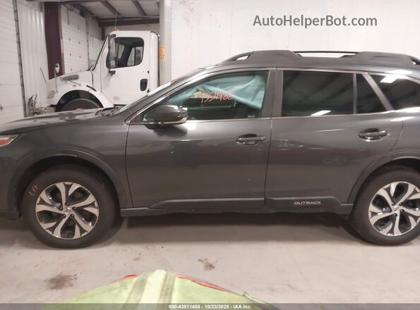 4S4BTANC0L3127774 2020 SUBARU OUTBACK Gray Widok wnętrza 360 stopni
