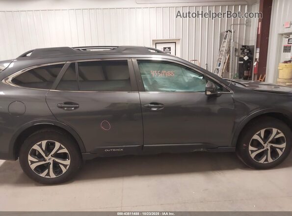 4S4BTANC0L3127774 2020 SUBARU OUTBACK Gray Widok wnętrza z tyłu
