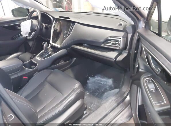 4S4BTANC0L3127774 2020 SUBARU OUTBACK Gray Widok wnętrza z przodu