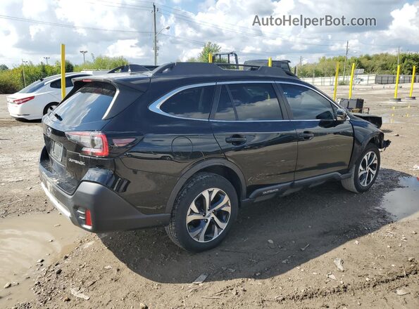 4S4BTANC2L3183361 2020 SUBARU OUTBACK Черный Задняя правая четверть